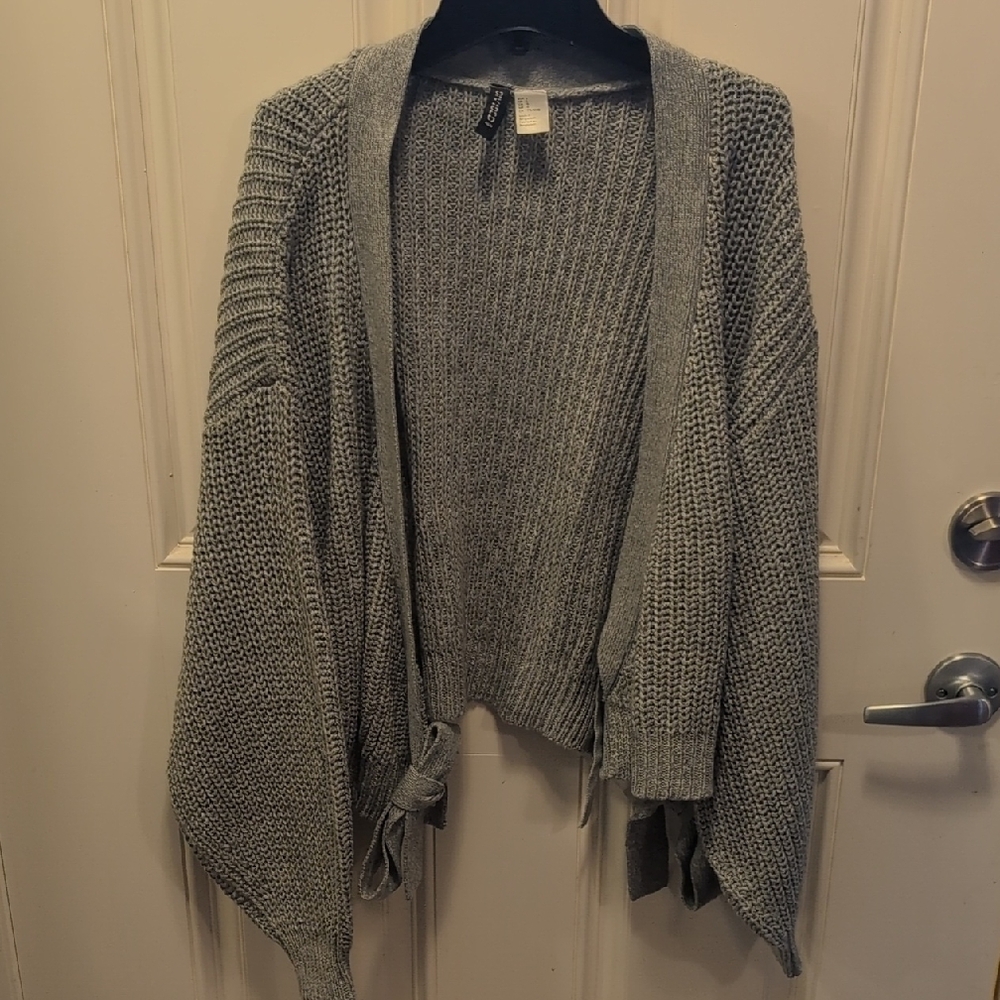 Divided Gray Women's Cardigan Sweater